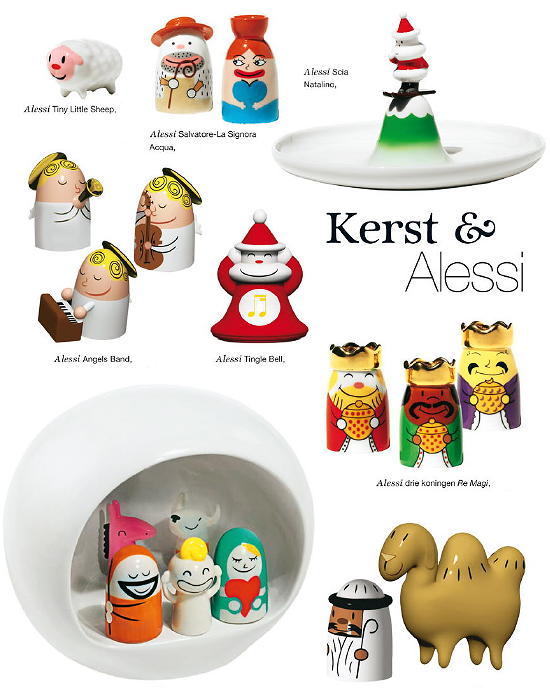 Alessi Kerst Figuren & Design Alessi Kerstdecoratie met Kerststal met Kerstkindje, Dieren en Herder, 3 Koningen en Engelen Band (Foto de Bijenkorf op DroomHome.nl) Alessi Kerst Figuren & Design Alessi Kerstdecoratie met Kerststal met Kerstkindje, Dieren en Herder, 3 Koningen en Engelen Band (Foto de Bijenkorf op DroomHome.nl)