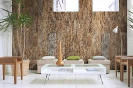 Behang Trends - De 7 Schoonheden voor de Wand - met Behang, Verf, Stuc & Tegel Inspiratie Apcor Kurk in Huis Kurk Wand (Foto Perscentrum Wonen) op DroomHome.nl Behang Trends - De 7 Schoonheden voor de Wand - met Behang, Verf, Stuc & Tegel Inspiratie Apcor Kurk in Huis Kurk Wand (Foto Perscentrum Wonen) op DroomHome.nl
