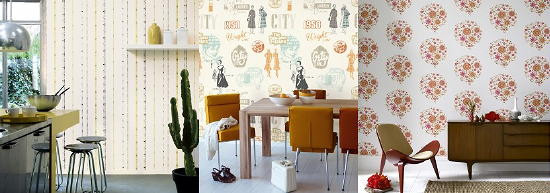 Behang Trends - De 7 Schoonheden voor de Wand - met Behang, Verf, Stuc & Tegel Inspiratie CASA Deco Graham Brown & Eiffinger Behang (Foto Perscentrum Wonen) op DroomHome.nl Behang Trends - De 7 Schoonheden voor de Wand - met Behang, Verf, Stuc & Tegel Inspiratie CASA Deco Graham Brown & Eiffinger Behang (Foto Perscentrum Wonen) op DroomHome.nl