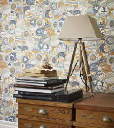 Behang Trends - De 7 Schoonheden voor de Wand - met Behang, Verf, Stuc & Tegel Inspiratie Charles van Sandberg Behang (Foto Perscentrum Wonen) op DroomHome.nl Behang Trends - De 7 Schoonheden voor de Wand - met Behang, Verf, Stuc & Tegel Inspiratie Charles van Sandberg Behang (Foto Perscentrum Wonen) op DroomHome.nl