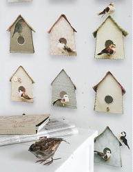 Behang Trends - De 7 Schoonheden voor de Wand - met Behang, Verf, Stuc & Tegel Inspiratie Studio Ditte Behang Birdhouse (Foto Perscentrum Wonen) op DroomHome.nl Behang Trends - De 7 Schoonheden voor de Wand - met Behang, Verf, Stuc & Tegel Inspiratie Studio Ditte Behang Birdhouse (Foto Perscentrum Wonen) op DroomHome.nl