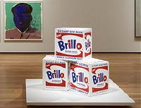 Vervalsingen Brillo schuurspons dozen in musea van Andy Warhol DroomHome Wonen