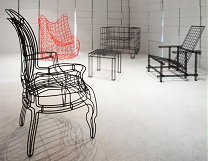 Design Classics Icons in Metal! Jan Plechac Design Klassieker Stoelen in Staaldraad LEES MEER...(Foto Perscentrum Wonen op DroomHome.nl) Design Classics Icons in Metal! Jan Plechac Design Klassieker Stoelen in Staaldraad LEES MEER...(Foto Perscentrum Wonen op DroomHome.nl)