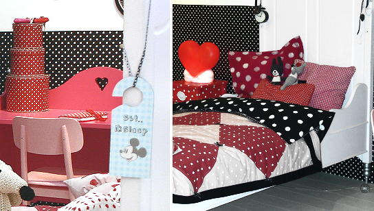 Disney at Home - Disney Kinderkamer & Babykamer Ideeen voor Disney Zelf Maken, Handwerken, Stoffen en Naaien van Decoratie & Meubels van Ariadne Handwerken met Mickey & Minnie Mouse Inspiratie FOTO'S (Foto DroomHome.nl) Disney at Home - Disney Kinderkamer & Babykamer Ideeen voor Disney Zelf Maken, Handwerken, Stoffen en Naaien van Decoratie & Meubels van Ariadne Handwerken met Mickey & Minnie Mouse Inspiratie FOTO'S (Foto DroomHome.nl)
