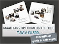 Maak Kans op Winnen Gratis Meubelcheque van 4500 Euro van Goosens Wonen & Slapen LEES MEER...
