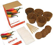 Grow It Chilli Pepers Zelf Kweken, maar ook Koffie & Thee, Hop Plant Eigen Bier Brouwen, Olijfboom, Fruit, Klavertje Vier, Bonsaiboom LEES MEER (DroomHome.nl) Grow It Chilli Pepers Zelf Kweken, maar ook Koffie & Thee, Hop Plant Eigen Bier Brouwen, Olijfboom, Fruit, Klavertje Vier, Bonsaiboom LEES MEER (DroomHome.nl)