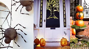 Fantastische Halloween Versiering & Decoratie voor in Huis en in de Tuin: Pompoen Figuur Snijden, Kerven & Uithollen Halloween Decoratie LEES MEER...