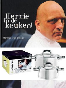 Herman den Blijker Keukenspullen als pannen, messen, kookwekkers, ovenwanten, peper en zoutmolens MEER KEUKEN ACCESSOIRES TIPS...  (op DroomHome.nl)
