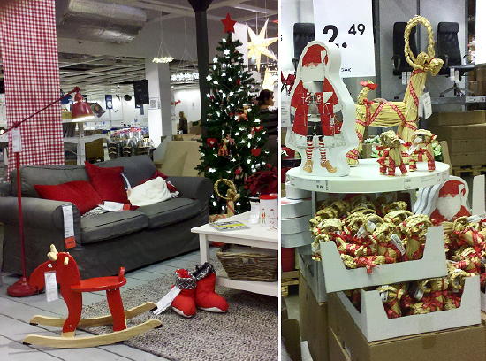 Trendy Ikea Kerst Collectie 2011 - De Nieuwste Ikea Kerstcollectie ligt in de Ikea Flialen - Van Ikea Kerstdecoratie, Kerstversiering en Ikea Kerstverlichting ook Ikea Kerstspullen voor in de Woonkamer bij de Kerstboom LEES MEER... (Foto Ikea Delft van DroomHome.nl)