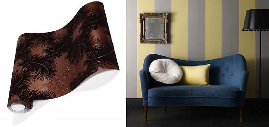 Kleur & Interieur - Knalkleuren en Powerprints - Swarovski Behang en Graham & Brown Streepbehang LEES MEER... (Foto Perscentrum Wonen op DroomHome.nl) Kleur & Interieur - Knalkleuren en Powerprints - Swarovski Behang en Graham & Brown Streepbehang LEES MEER... (Foto Perscentrum Wonen op DroomHome.nl)