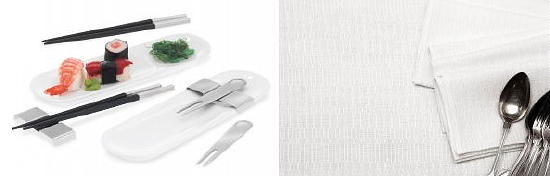 Hapjes Servies van Blomus & Maagdelijk Witte Tafellinnen 'Doris' met Tafelkleden en Servetten uit The Alfred Collection (Foto Perscentrum Wonen op DroomHome.nl Hapjes Servies van Blomus & Maagdelijk Witte Tafellinnen 'Doris' met Tafelkleden en Servetten uit The Alfred Collection (Foto Perscentrum Wonen op DroomHome.nl