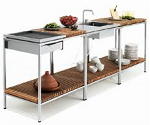 Keuken Design - Trendy Buitenkeukens voor de Keuken Buiten! Uitgebreide RVS Barbecue's met Bakplaat, Gaspitten, Tepan Yaki, Stoofoven en Koelkast LEES MEER... Keuken Design - Trendy Buitenkeukens voor de Keuken Buiten! Uitgebreide RVS Barbecue's met Bakplaat, Gaspitten, Tepan Yaki, Stoofoven en Koelkast LEES MEER...