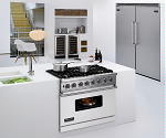 Keuken Design - Professioneel Koken =- Professionele Keukenapparatuur - VIKING Fornuizen in 24 Kleuren LEES MEER.... (Foto Perscentrum Wonen op DroomHome.nl) Keuken Design - Professioneel Koken =- Professionele Keukenapparatuur - VIKING Fornuizen in 24 Kleuren LEES MEER.... (Foto Perscentrum Wonen op DroomHome.nl)
