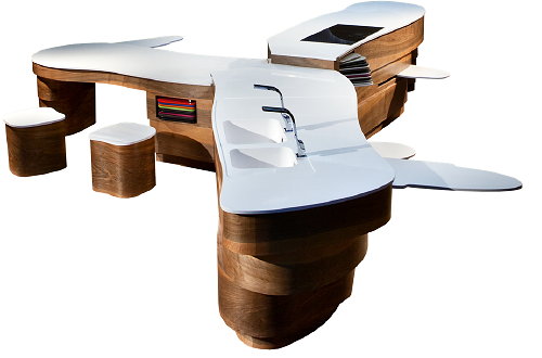 Keuken Trends uit EuroCuchina 2012 - De Nieuwe Keuken is Sociaal - Witte Snaidero Keuken OLA20 LEES MEER... (Foto Perscentrum Wonen op DroomHome.nl) Keuken Trends uit EuroCuchina 2012 - De Nieuwe Keuken is Sociaal - Witte Snaidero Keuken OLA20 LEES MEER... (Foto Perscentrum Wonen op DroomHome.nl)