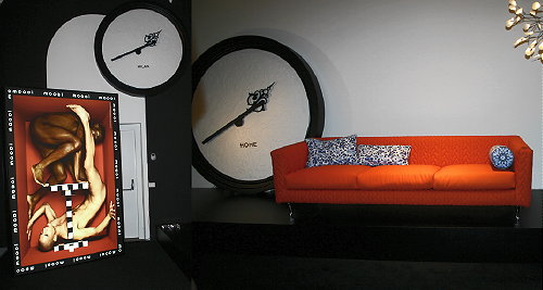 Moooi Design in Milaan - Nieuwste Collectie Moooi Lampen & meubels op de Milaan Beurs Salone del Mobile te Milaan - Marcel Wanders Big Ben Clock Klokken & Marcel Wanders Sofa 'Delft Blue Jumper' & Heracleum II lamp van Bertjan Pot LEES MEER... (Foto Moooi Showroom Milaan tijdens Salone del Mobile 2012 beurs door DroomHome.nl) Moooi Design in Milaan - Nieuwste Collectie Moooi Lampen & meubels op de Milaan Beurs Salone del Mobile te Milaan - Marcel Wanders Big Ben Clock Klokken & Marcel Wanders Sofa 'Delft Blue Jumper' & Heracleum II lamp van Bertjan Pot LEES MEER... (Foto Moooi Showroom Milaan tijdens Salone del Mobile 2012 beurs door DroomHome.nl)