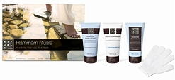 Rituals Hammam Giftset met een Douchegel, Bodycream, Douchemodder en Scrub Handschoen LEES MEER..