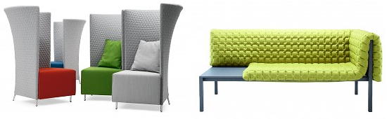 Stoelen & Banken 2011 Trends - Living & Lounging - Scene XXL Fauteuil van Montis &  Sofa Ruche van Ligne Roset (Foto Perscentrum Wonen) op DroomHome.nl