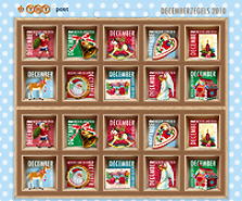 19 November 2010 - Pip Studio Decemberzegels Ontwerpen TNT Kerstzegels 2010 & Gratis Pip Thuis Agenda bij 3 Velletjes Kerstzegels - Decemberzegel 2010 Speciaal Tarief 0,34 euro - Pip Kerstzegels met Afbeeldingen van Engeltjes, Rendier, Kerstman, Snoep Huis & Hart en Kerstbellen Extra Leuk op Pip Kerstkaarten & Nieuwjaarswensen LEES MEER... (DroomHome.nl)