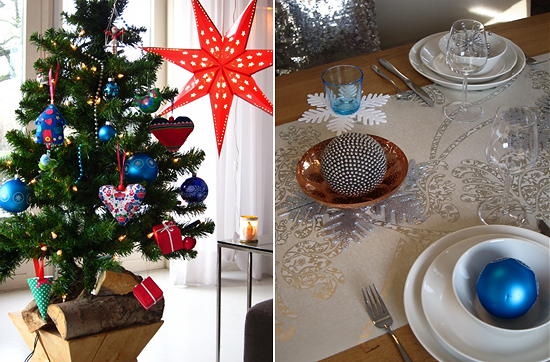 Trendy Kersttafel Ideeen voor een Sfeervol Kerstdiner - Behang als Tafelloper voor Kerstdiner (Foto Perscentrum Wonen op DroomHome.nl) Trendy Kersttafel Ideeen voor een Sfeervol Kerstdiner - Behang als Tafelloper voor Kerstdiner (Foto Perscentrum Wonen op DroomHome.nl)