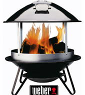 Weber Openhaard op houtblokken voor een romantisch vuur buiten voor in de zomer & winter LEES MEER... Weber Openhaard op houtblokken voor een romantisch vuur buiten voor in de zomer & winter LEES MEER...