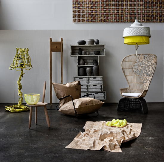 Woontrend 2011-2012 - Van Moodboard Tot 'Mixed Moods' Interieur - Camel, Grey & Yellow LEES MEER.. (Foto Perscentrum Wonen op DroomHome.nl) Woontrend 2011-2012 - Van Moodboard Tot 'Mixed Moods' Interieur - Camel, Grey & Yellow LEES MEER.. (Foto Perscentrum Wonen op DroomHome.nl)
