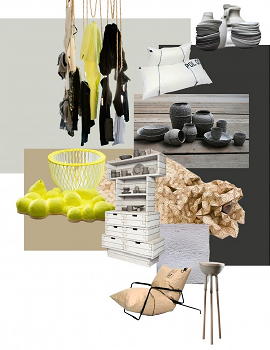 Woontrend 2011-2012 - Van Moodboard Tot 'Mixed Moods' Interieur - Camel, Grey & Yellow LEES MEER.. (Foto Perscentrum Wonen op DroomHome.nl) Woontrend 2011-2012 - Van Moodboard Tot 'Mixed Moods' Interieur - Camel, Grey & Yellow LEES MEER.. (Foto Perscentrum Wonen op DroomHome.nl)