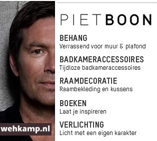 Piet Boon Collectie Online Bestellen - Piet Boon Behang, Badkameraccessoires, Raamdecoratie, Boeken & Verlichting Bestellen bij Wehkamp.nl LEES MEER... (Foto Piet Boon op Wehkamp.nl)