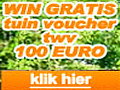 Tuin Prijsvraag: Winnen 100 Euro Tuin Voucher! Waar wil je de 100 Euro aan besteden? Planten, Tuinmeubelen of BBQ Sets. Maak Kans op deze Winactie Tuin Voucher van 100 Euro. LEES MEER... (Foto ThisILike Tuin Voucher  op DroomHome.nl)