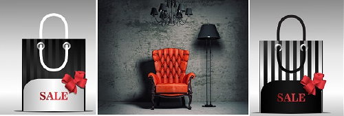 Uitverkoop 2013 Tips - Outlet Shopping, Sale & Opruiming Tips voor Interieur & Woonaccessoires, Design & Gadgets LEES MEER... (Foto Sale Interieur, 123RF.com  op DroomHome.nl)